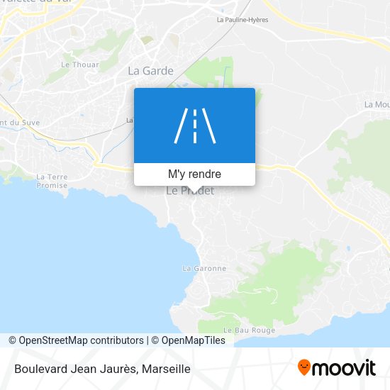Boulevard Jean Jaurès plan