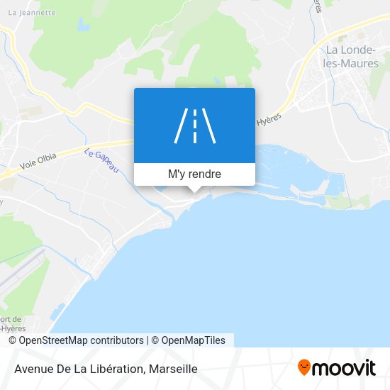 Avenue De La Libération plan