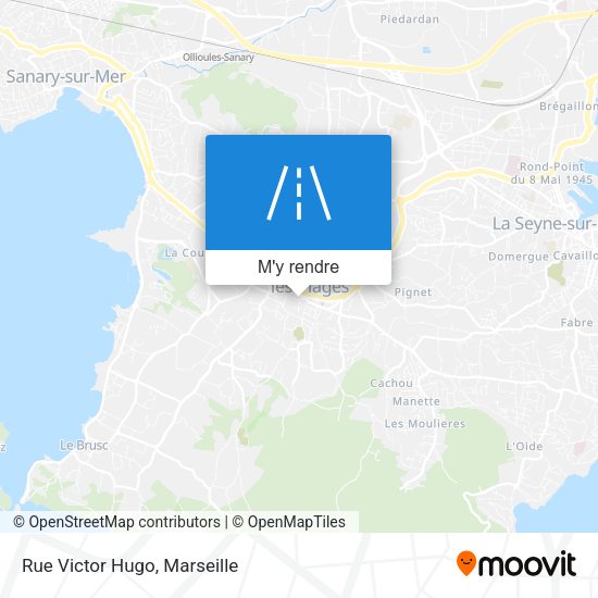 Rue Victor Hugo plan