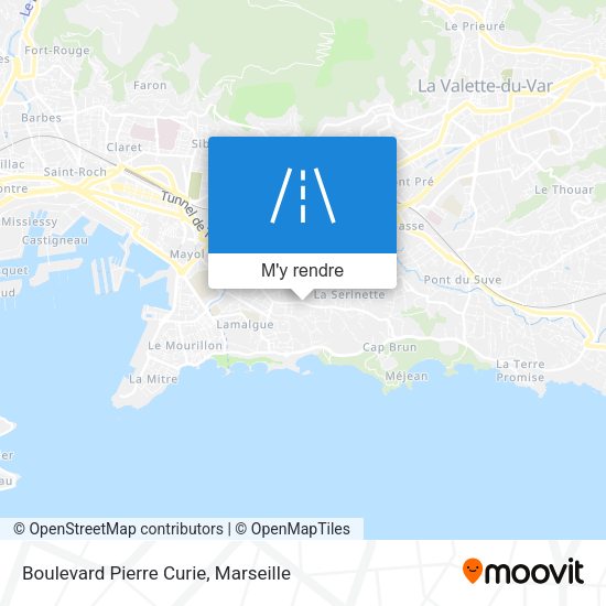 Boulevard Pierre Curie plan