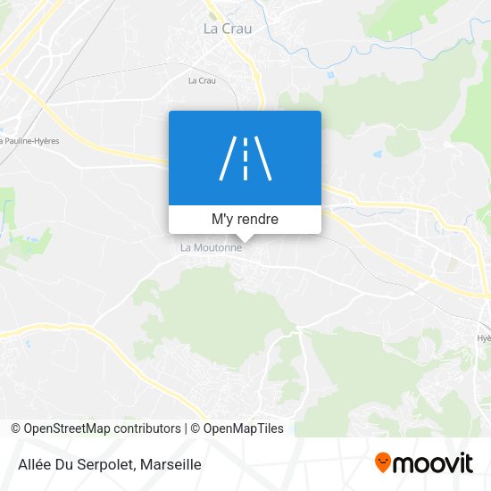 Allée Du Serpolet plan