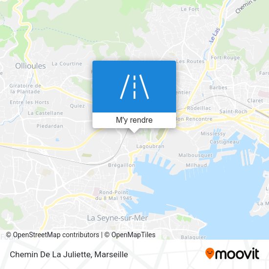 Chemin De La Juliette plan