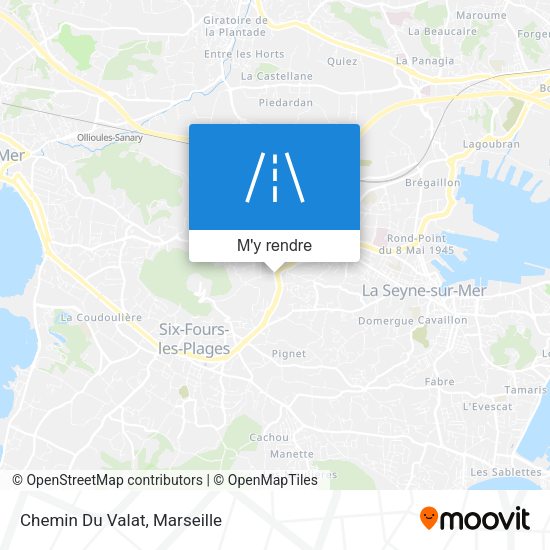 Chemin Du Valat plan