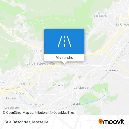Rue Descartes plan
