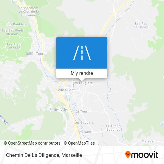 Chemin De La Diligence plan