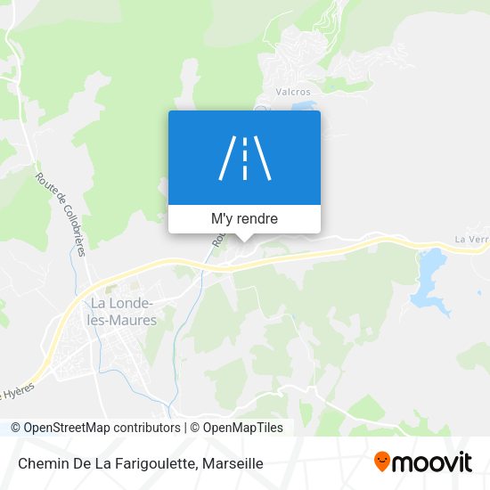 Chemin De La Farigoulette plan