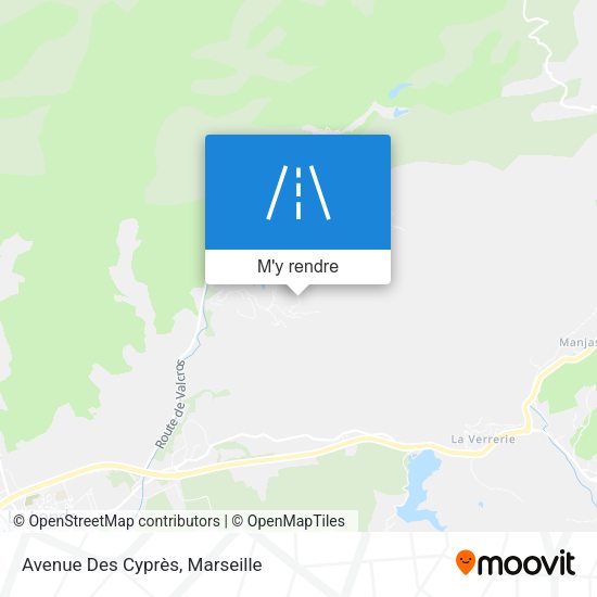 Avenue Des Cyprès plan