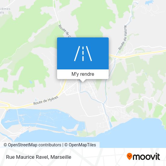 Rue Maurice Ravel plan