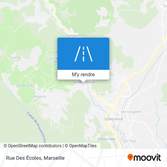 Rue Des Écoles plan