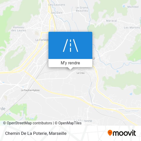 Chemin De La Poterie plan