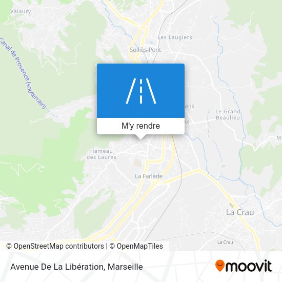Avenue De La Libération plan
