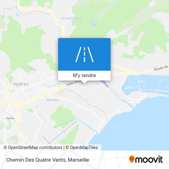 Chemin Des Quatre Vents plan