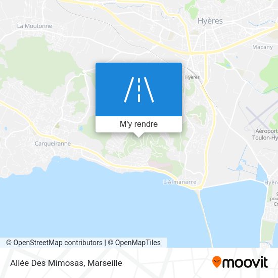 Allée Des Mimosas plan