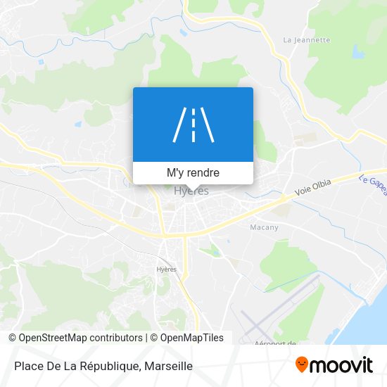 Place De La République plan