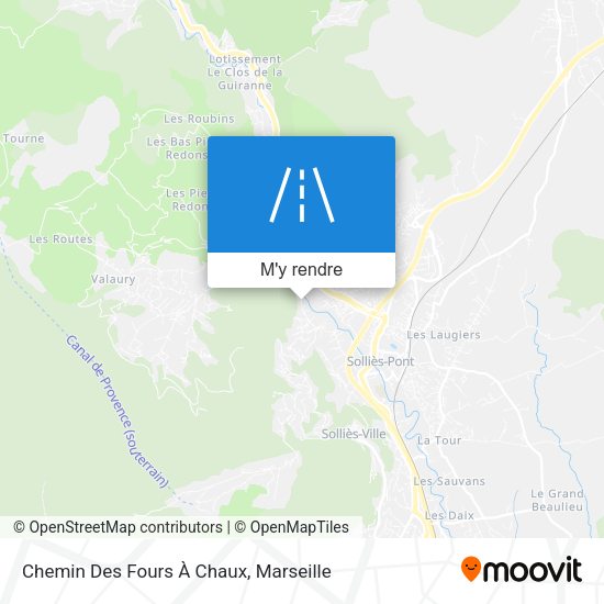 Chemin Des Fours À Chaux plan