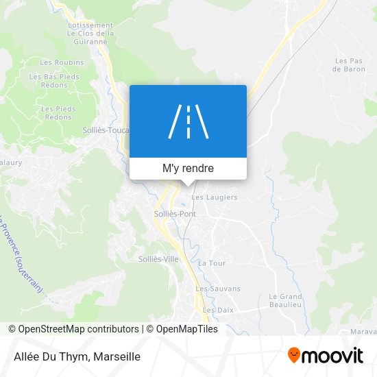 Allée Du Thym plan