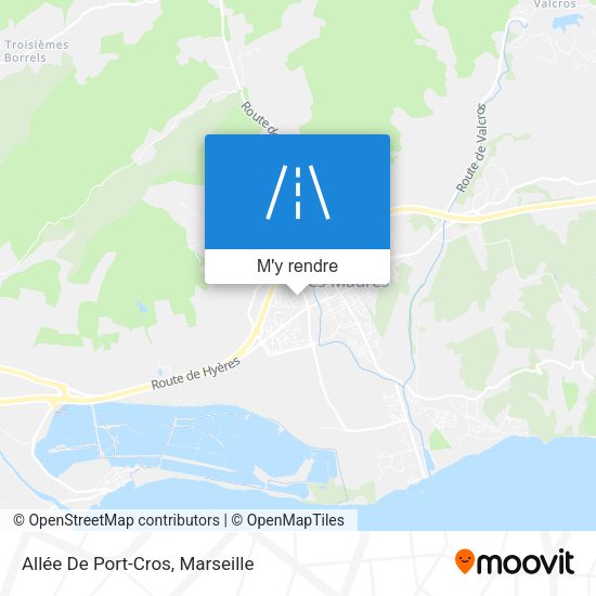 Allée De Port-Cros plan