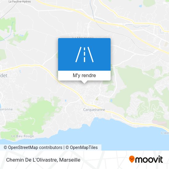 Chemin De L'Olivastre plan