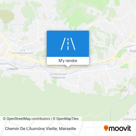 Chemin De L'Aumône Vieille plan