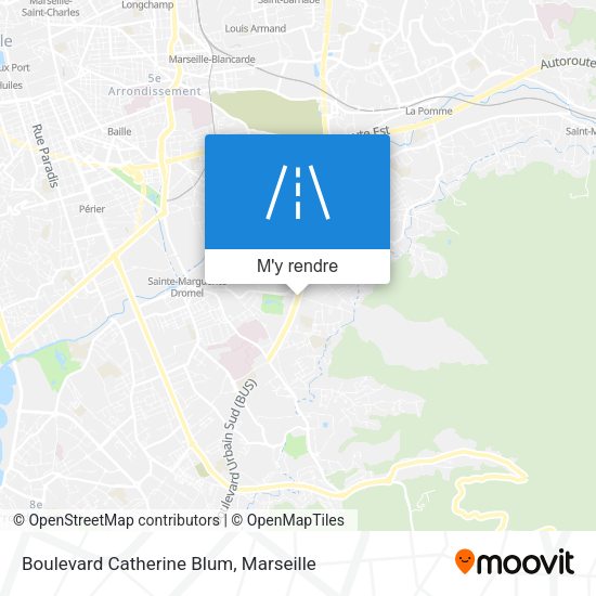Boulevard Catherine Blum plan