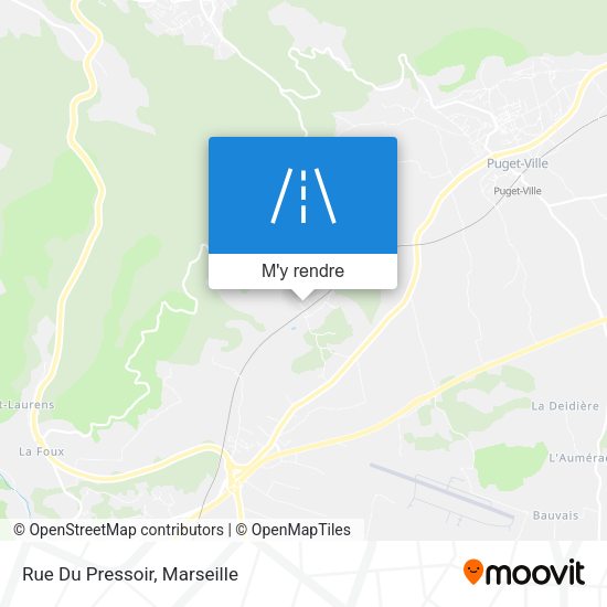 Rue Du Pressoir plan