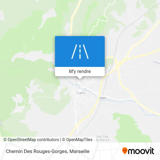 Chemin Des Rouges-Gorges plan