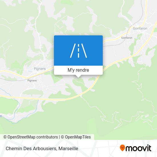 Chemin Des Arbousiers plan