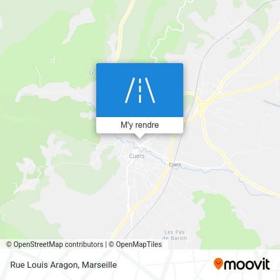 Rue Louis Aragon plan