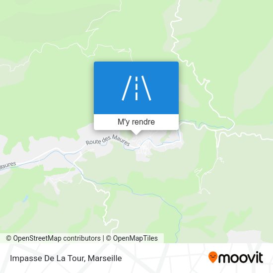 Impasse De La Tour plan