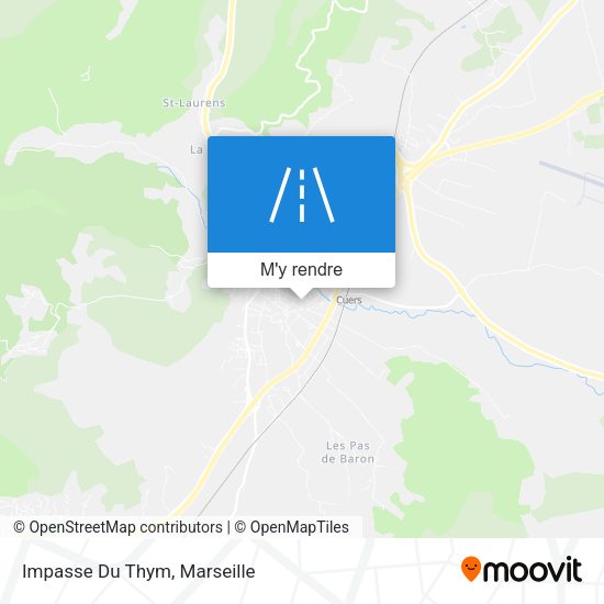 Impasse Du Thym plan