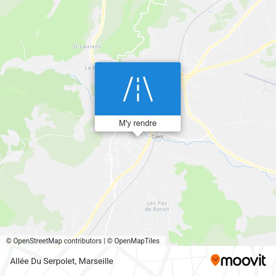 Allée Du Serpolet plan