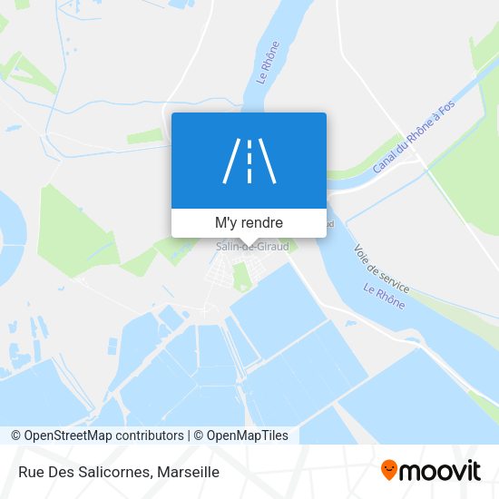 Rue Des Salicornes plan