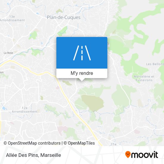 Allée Des Pins plan