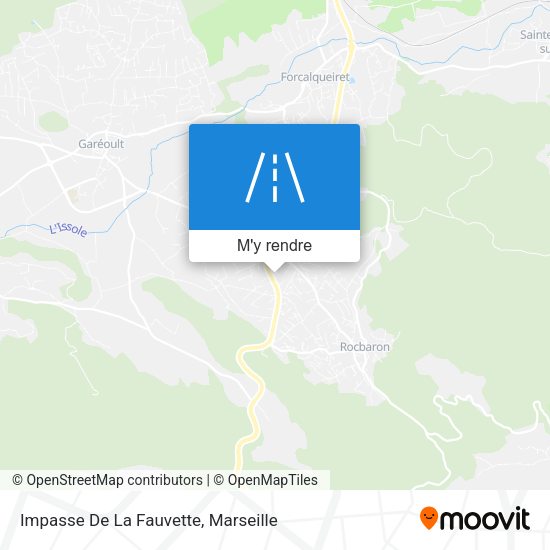 Impasse De La Fauvette plan