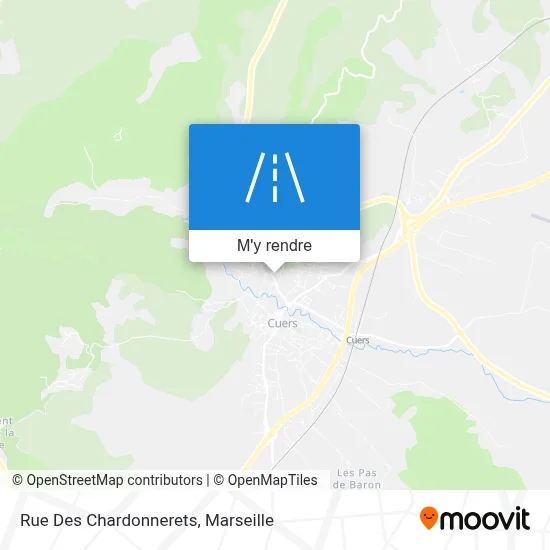 Rue Des Chardonnerets plan