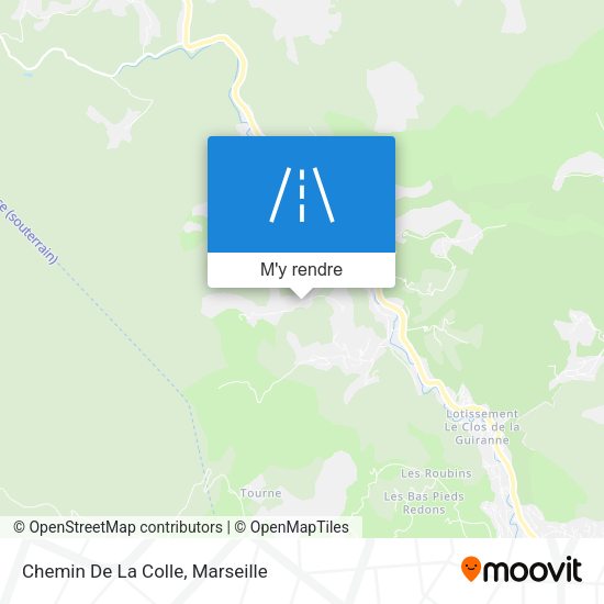 Chemin De La Colle plan