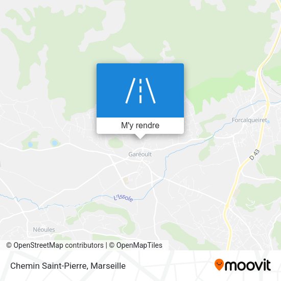 Chemin Saint-Pierre plan