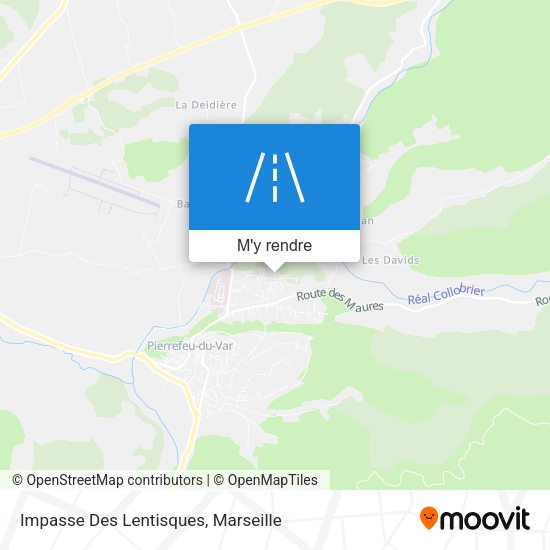 Impasse Des Lentisques plan