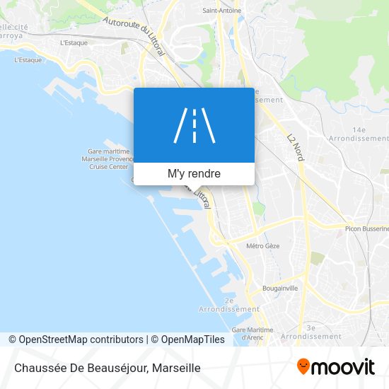 Chaussée De Beauséjour plan