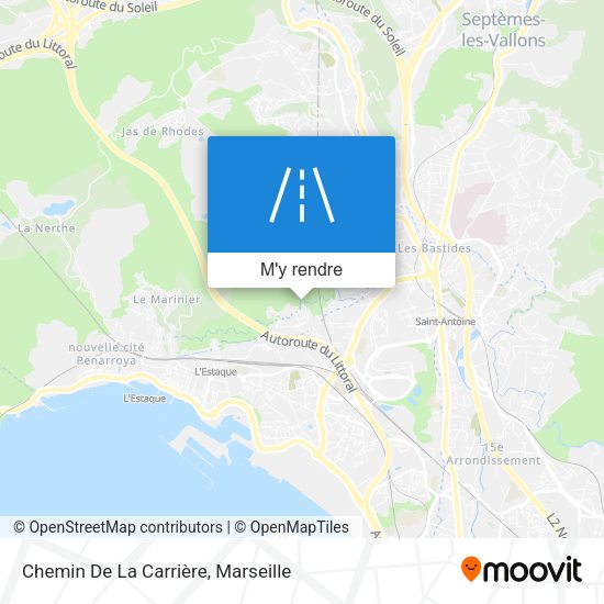 Chemin De La Carrière plan