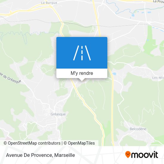 Avenue De Provence plan