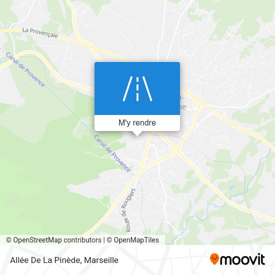 Allée De La Pinède plan