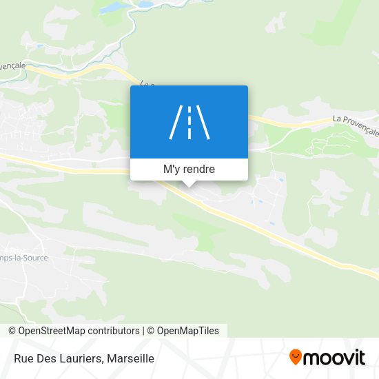 Rue Des Lauriers plan
