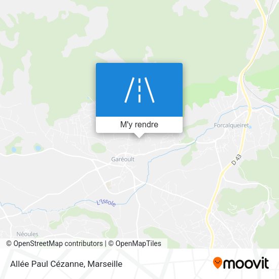 Allée Paul Cézanne plan