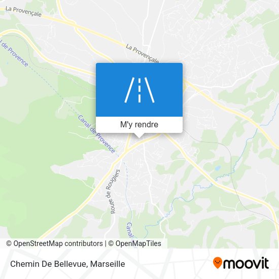 Chemin De Bellevue plan