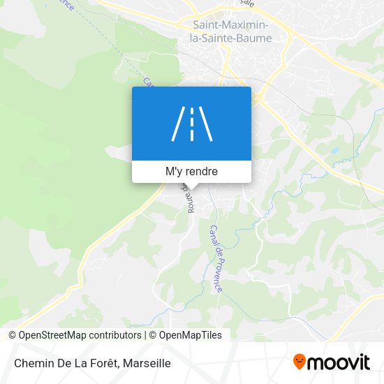 Chemin De La Forêt plan