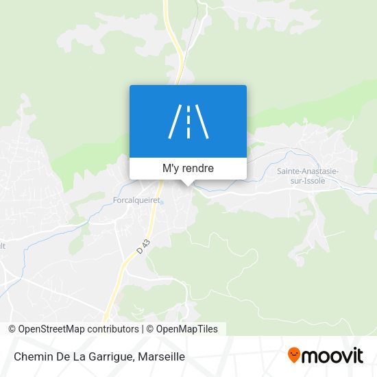 Chemin De La Garrigue plan