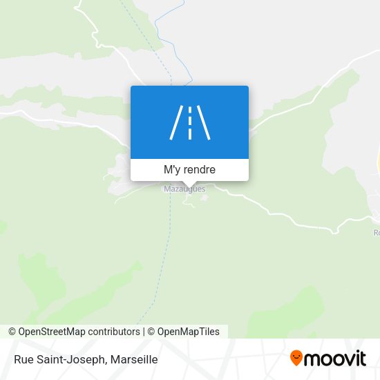 Rue Saint-Joseph plan