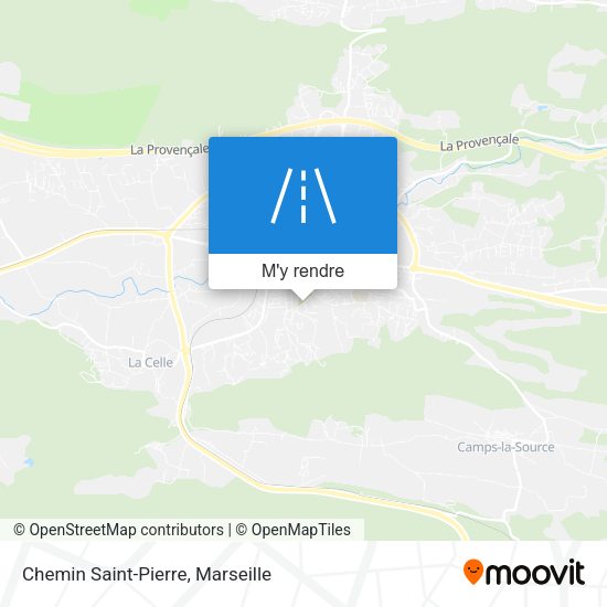 Chemin Saint-Pierre plan