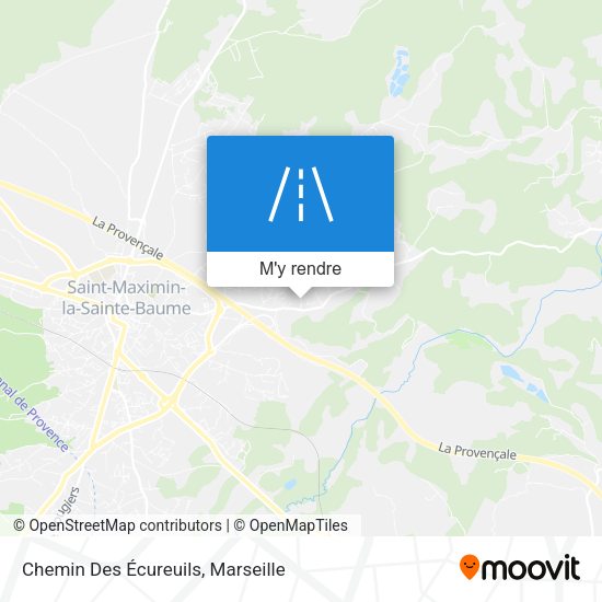 Chemin Des Écureuils plan